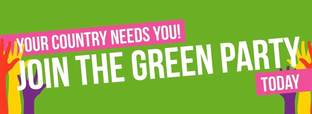 join the green party today