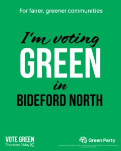 Vote Green graphic